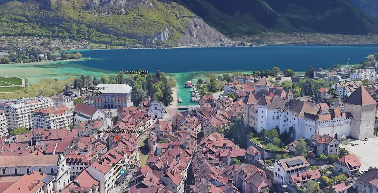Le Canal - Nice Studio On The Venice Of The Alps Annecy 0*,  France